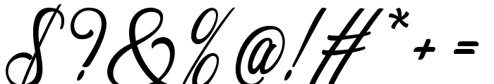 Calviosean-Regular Font OTHER CHARS