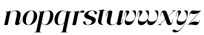  Calvoria Stelline Italic Font LOWERCASE