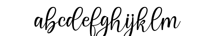 Cambella Font LOWERCASE