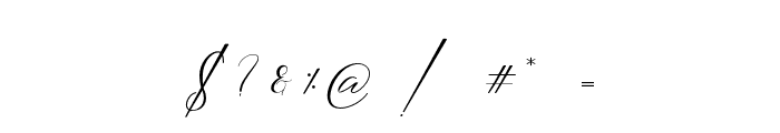 Camelia-Regular Font OTHER CHARS