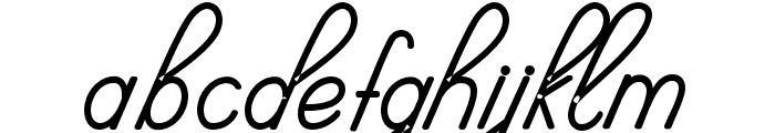 Camelia script bold Font LOWERCASE