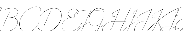 Camelia script Font UPPERCASE