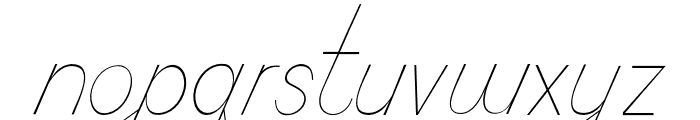 Camelia script Font LOWERCASE