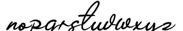 Camelliani Font LOWERCASE