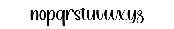 Camila Beauty Font LOWERCASE
