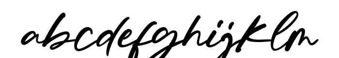 CamillasBay-Regular Font LOWERCASE