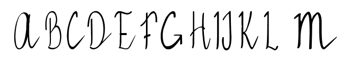 Camp Font LOWERCASE