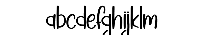 Camping Solitude Font LOWERCASE