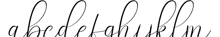 Canada Signature Font LOWERCASE