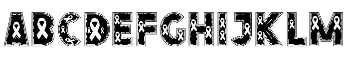 Cancer Font LOWERCASE