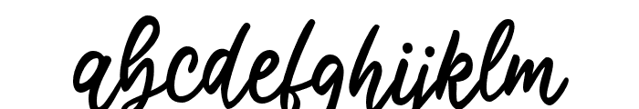 Candilight-Regular Font LOWERCASE