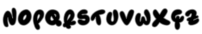 Candipop Inline Font LOWERCASE