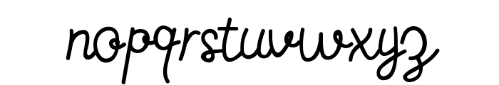 Canditavintage Font LOWERCASE