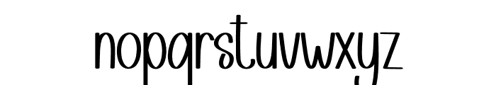 Candle Birthday Font LOWERCASE
