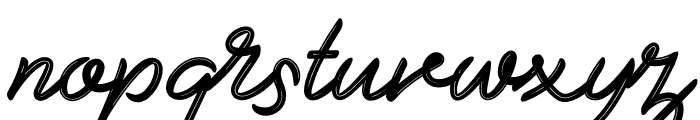 Candu-Script Font LOWERCASE