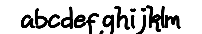 Candy Bunny Font LOWERCASE