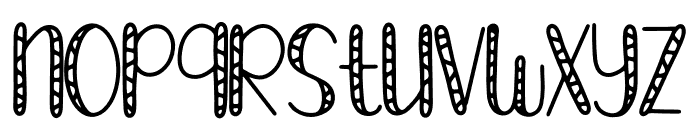 Candy Dino Font LOWERCASE