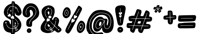 Candy Kisses Font OTHER CHARS