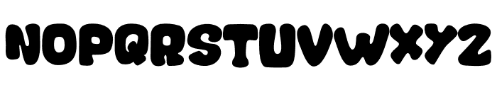 Candy Sponge Font UPPERCASE