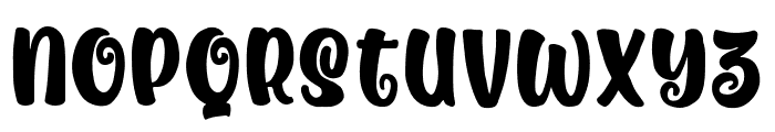 Candy Twister Regular Font LOWERCASE