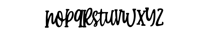 CandyClause Font LOWERCASE