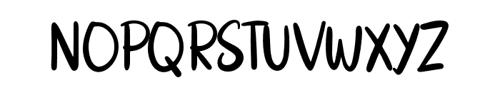 CandyFrost-Regular Font UPPERCASE