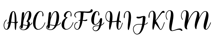 CandyHollyn Font UPPERCASE