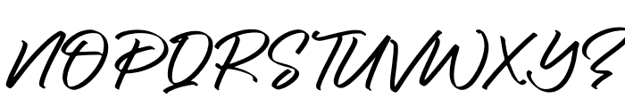 Canesster Italic Font UPPERCASE