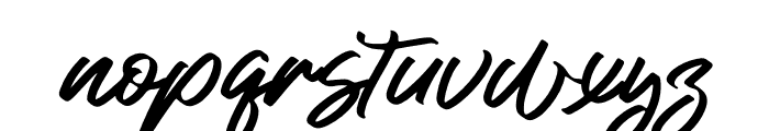 Canesster Italic Font LOWERCASE