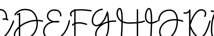 Cangeline Font UPPERCASE