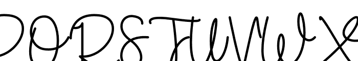 Cangeline Font UPPERCASE