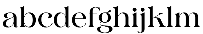 Cangkem Regular Font LOWERCASE