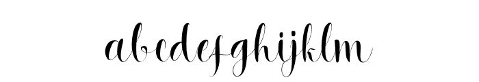Caniabelle Font LOWERCASE