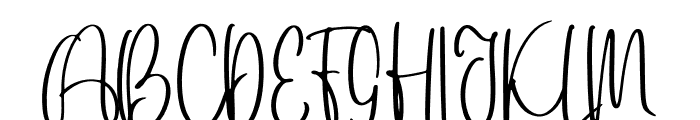 Canice Signature Font UPPERCASE