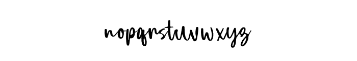 Canice Signature Font LOWERCASE