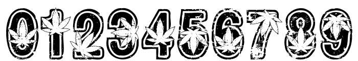 Cannabis Retro Full Font OTHER CHARS