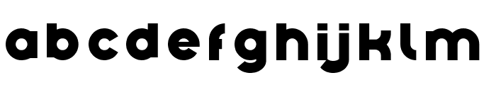 Canon Ball Font LOWERCASE