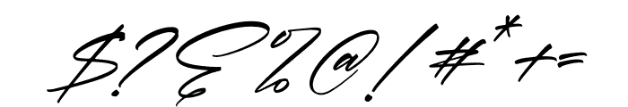 Cantika Beauty Italic Font OTHER CHARS