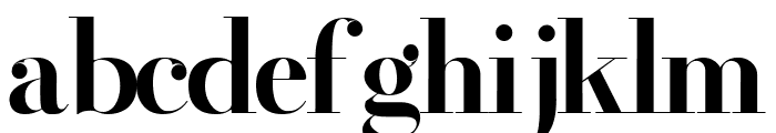 Cantique - Serif Cantique Font LOWERCASE