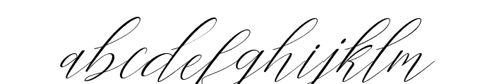 Cantona Italic Font LOWERCASE