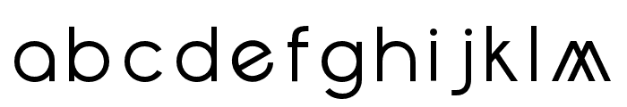 Cantrox Regular Font LOWERCASE