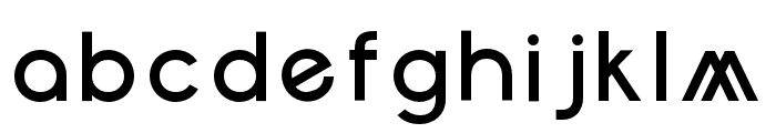 Cantrox SemiBold Font LOWERCASE