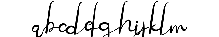 Canvashead Font LOWERCASE
