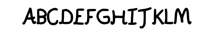 Capital Font Regular Font LOWERCASE