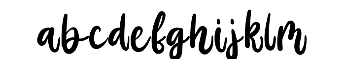 Cappuccino Font LOWERCASE