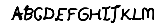 Capsnumberpunctuation Regular Font LOWERCASE