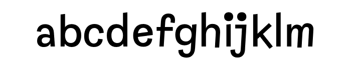 Capybara Regular Font LOWERCASE