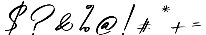 Carabella-Regular Font OTHER CHARS