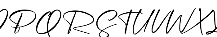 Carabella-Regular Font UPPERCASE