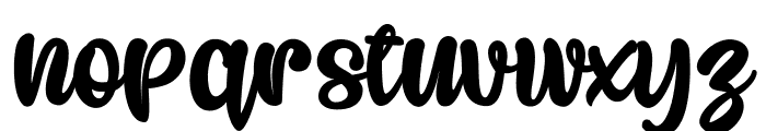 Caramel Candy Font LOWERCASE